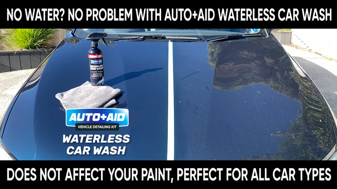 How to conserve water while cleaning your car?